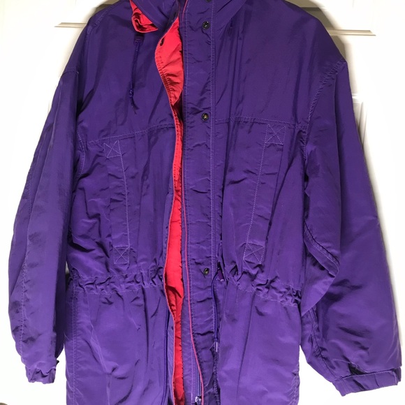 Eddie Bauer women’s winter jacket (purple/red) - Picture 7 of 9